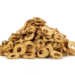 Dehydrated apple rings